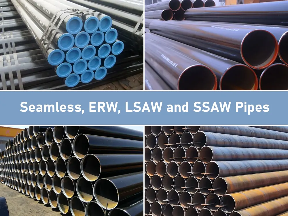 ERW & SAW Carbon Steel Pipes